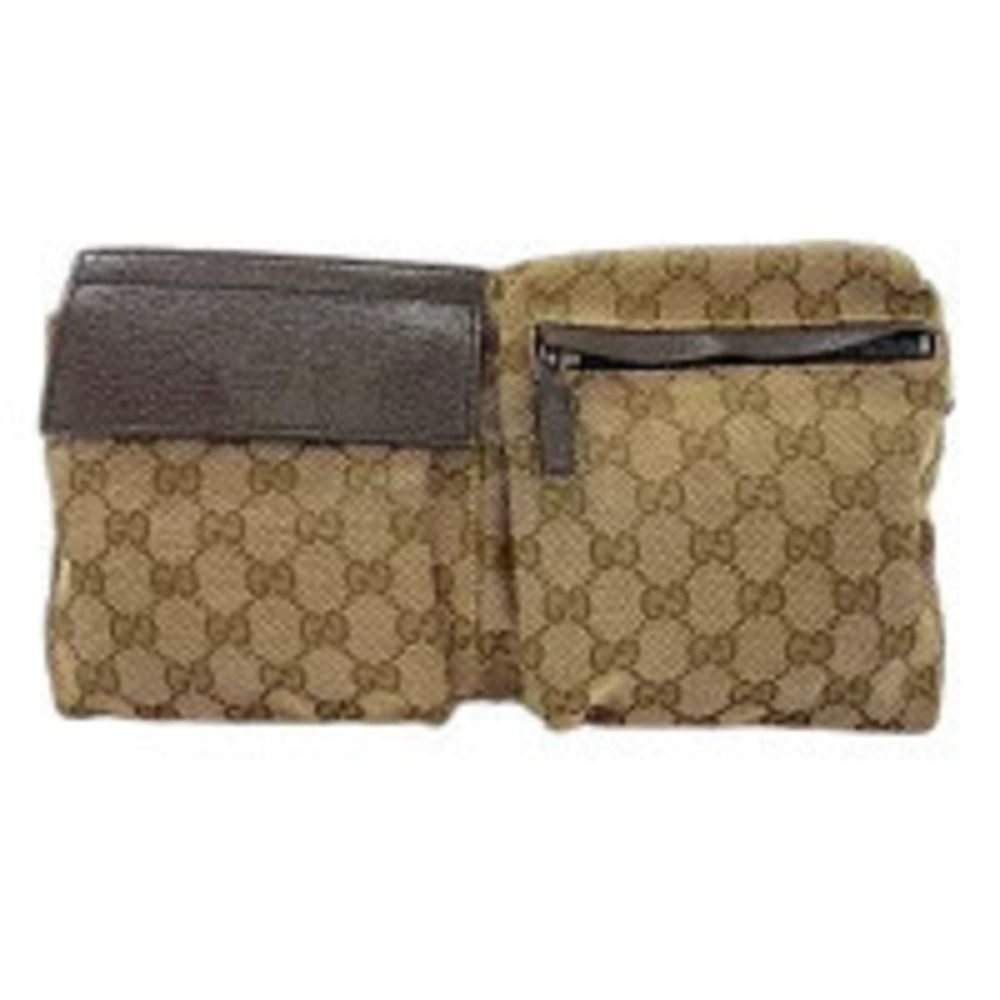 Gucci Waist Belt Crossbody Bag Brown
